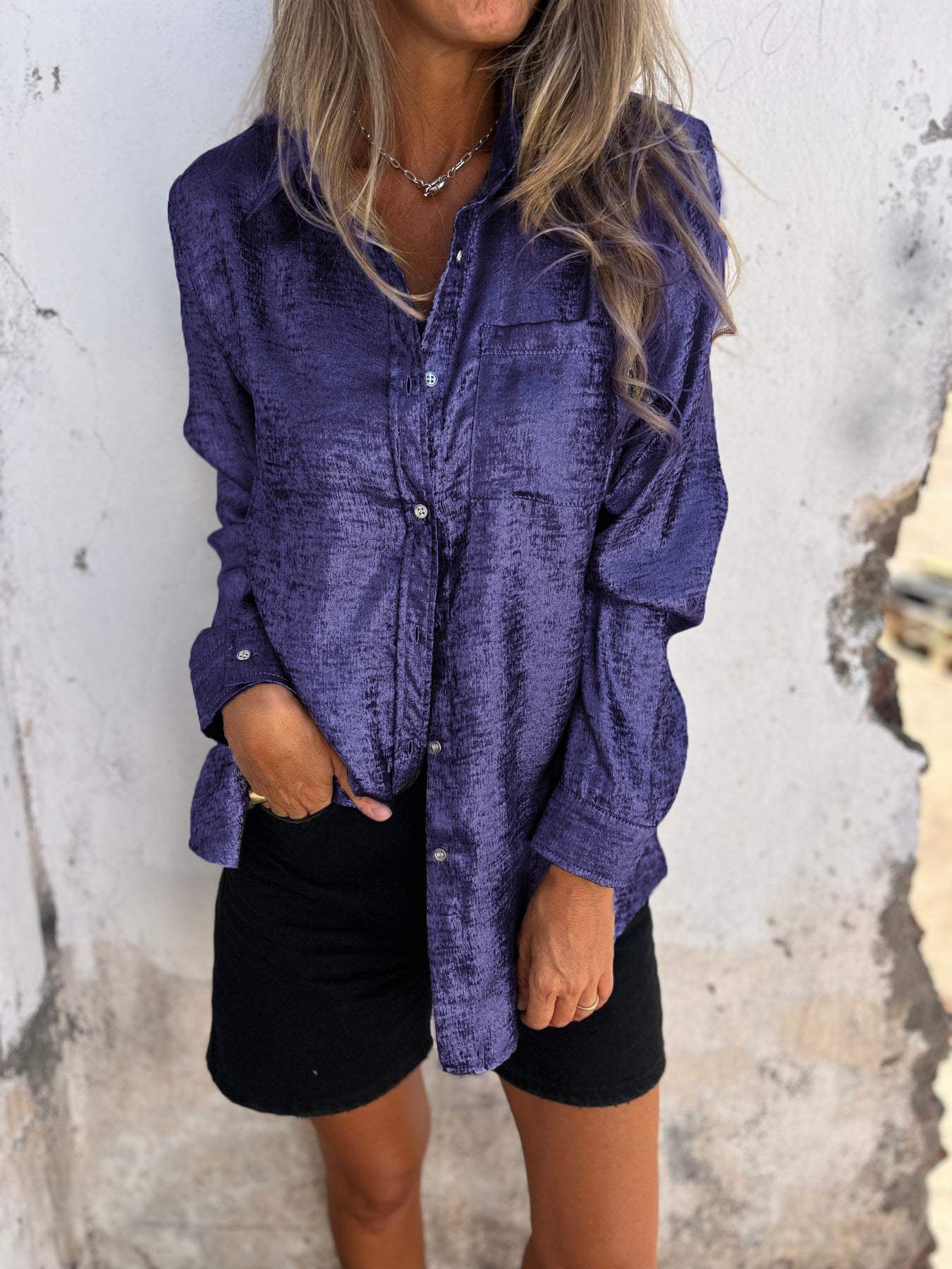 Zella™ - Camicia Chic Shimmer