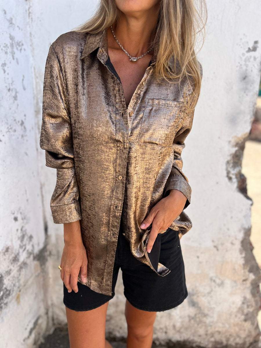 Zella™ - Camicia Chic Shimmer