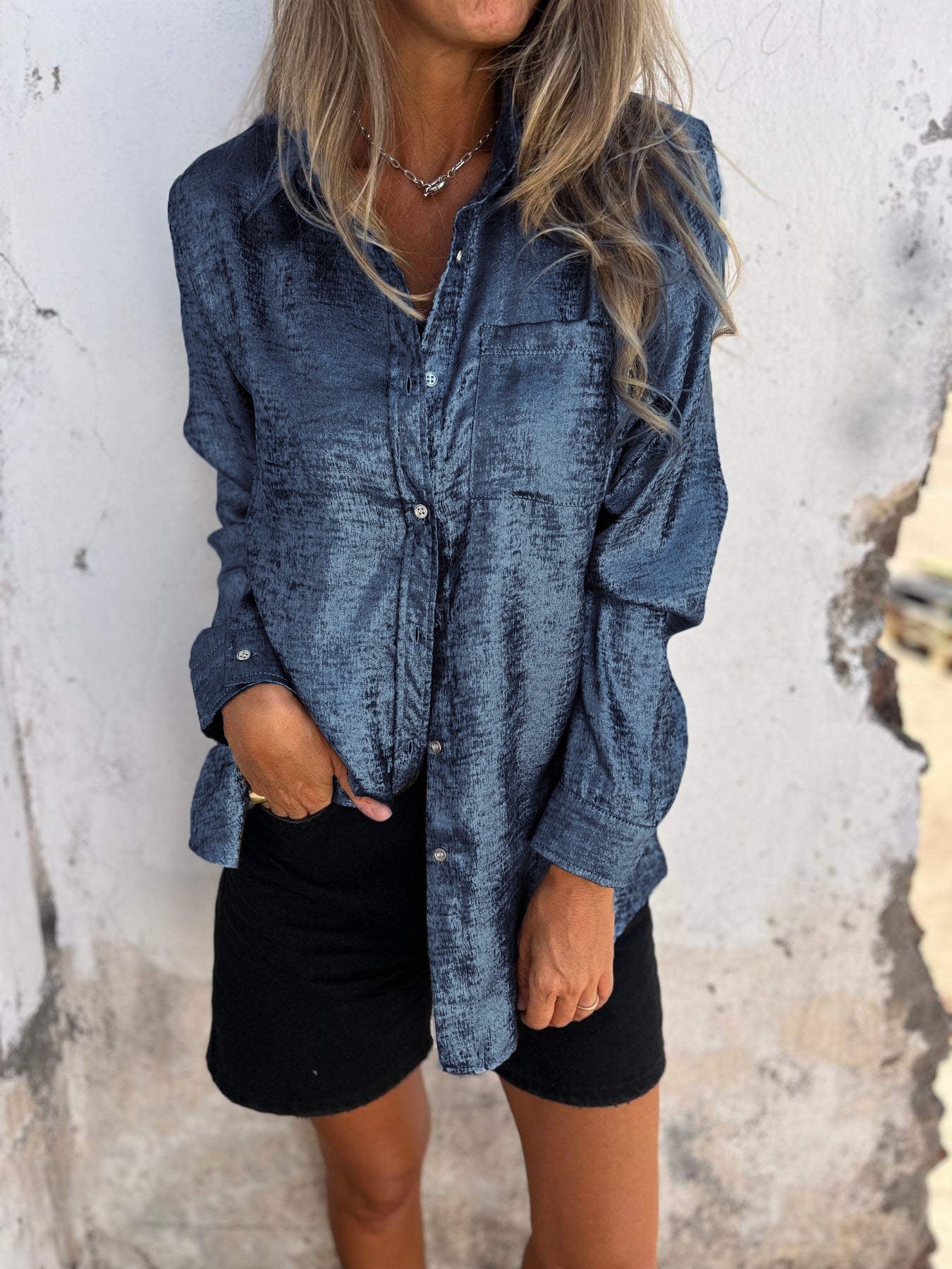 Zella™ - Camicia Chic Shimmer