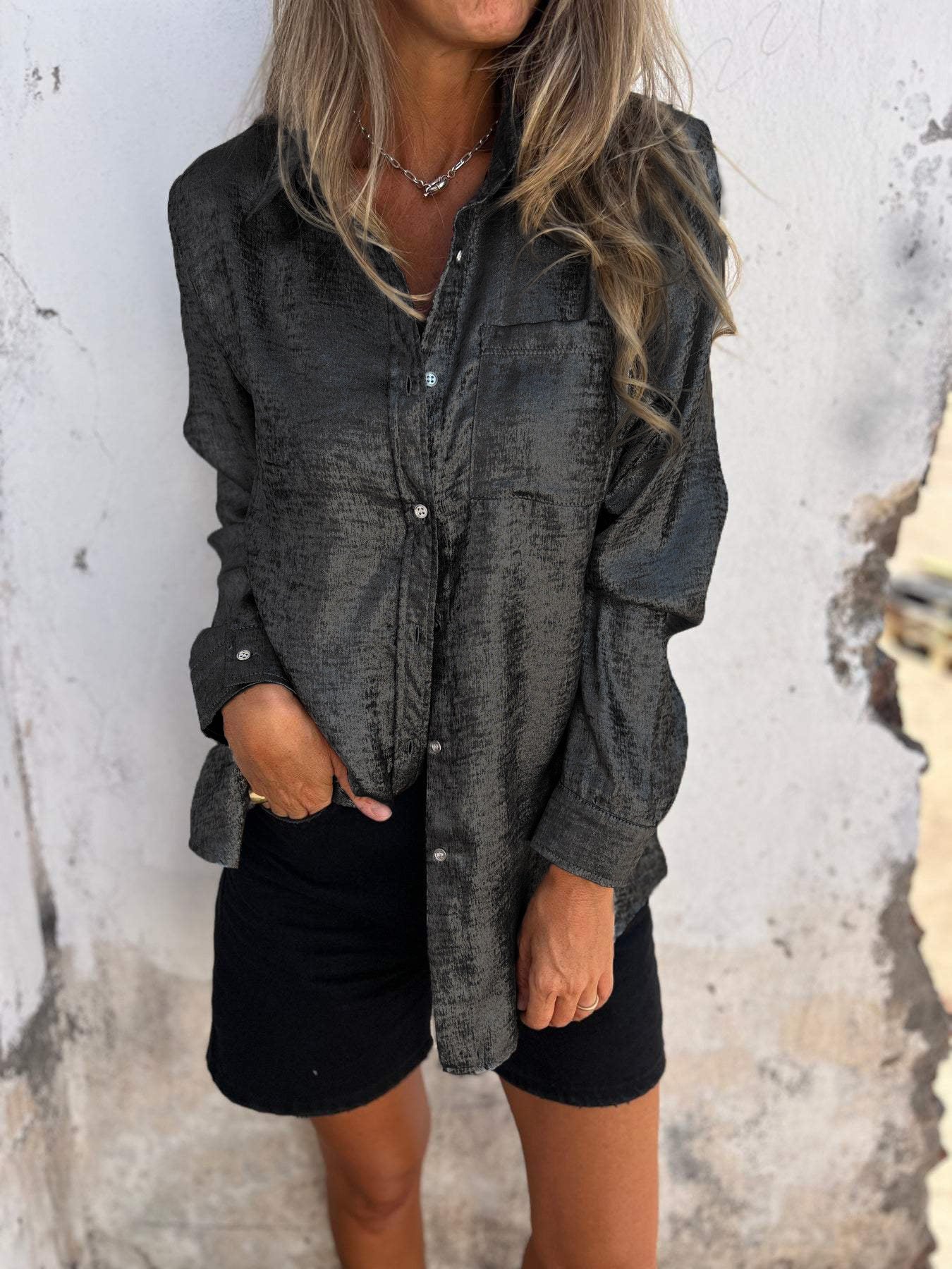Zella™ - Camicia Chic Shimmer