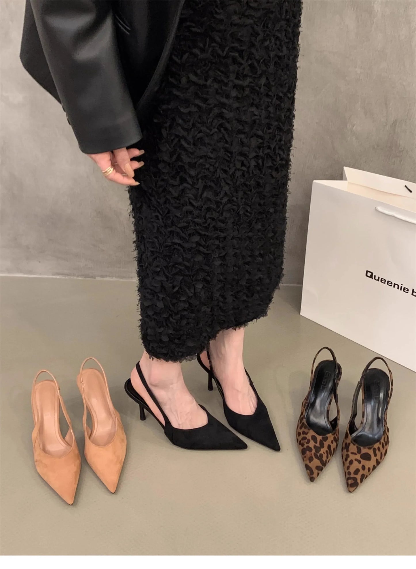 Sevilla ™ | Nueva moda de zapatos de tacón de aguja con punta puntiaguda para mujer