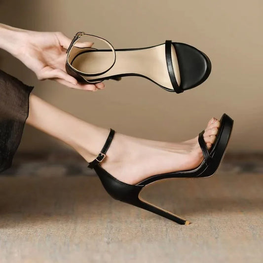 Angeles ™ | tacón alto para mujer, zapatos sexys de lujo con punta abierta