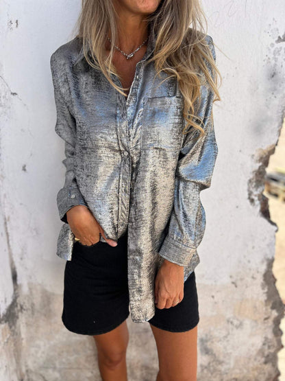 Zella™ - Camicia Chic Shimmer