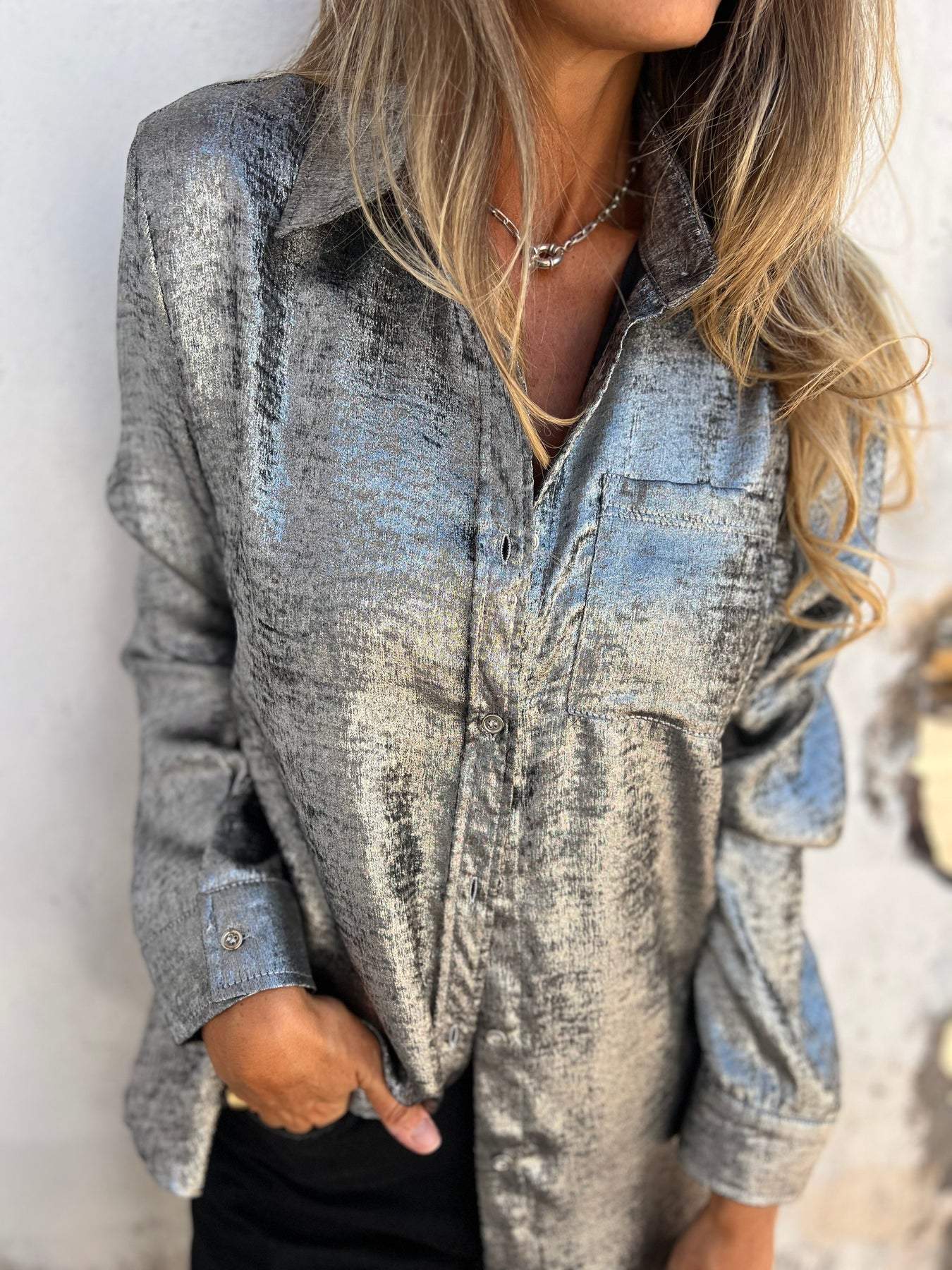 Zella™ - Camicia Chic Shimmer