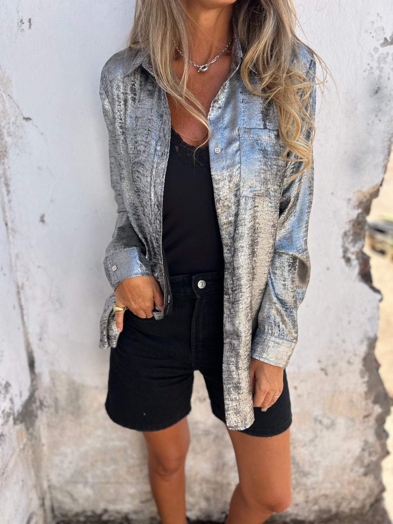 Zella™ - Camicia Chic Shimmer